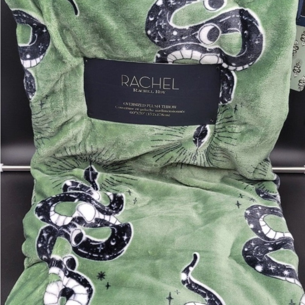 Rachel Roy Snakes Halloween Blanket 60 x 70
